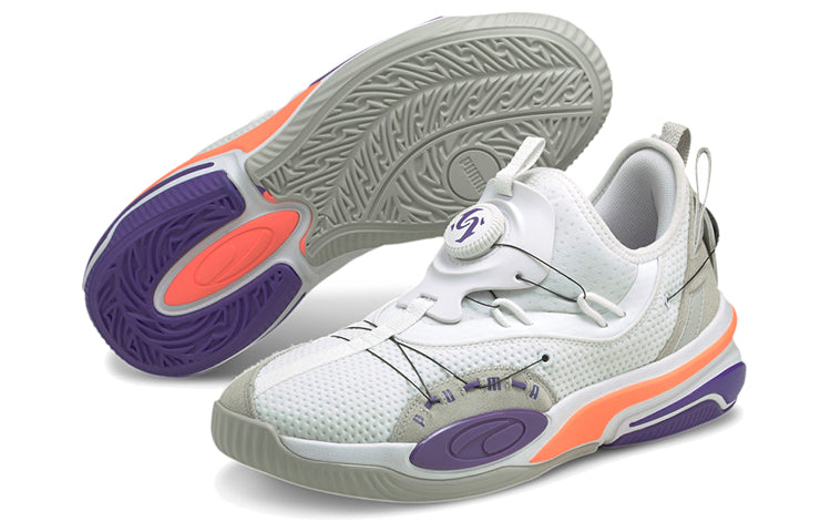 Purchase プーマ ダブルディスク "ホワイト/ウルトラバイオレット" 194277-01