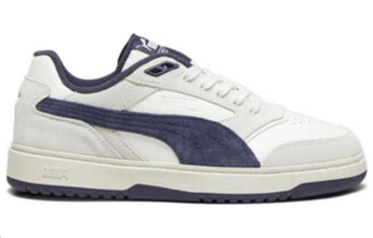 Lookbook Puma Doublecourt PRM 'Putih Hangat Navy Baru' 393283-03