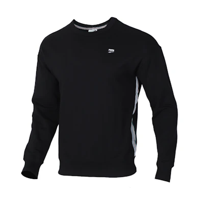 Puma Downtown Crew Pullover Sweatshirt Black 597333-01