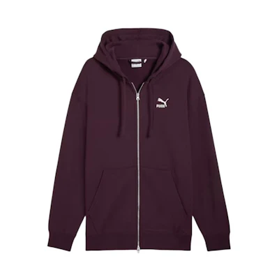 Puma Downtown Graphic SS24 Better Classics Zip Hoodie - Midnight Plum 624247-44