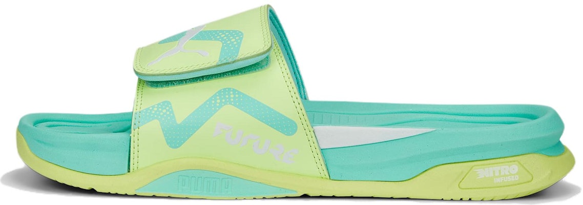 Puma Dream Nitro Future Slide 'Kuning Electric Peppermint' 391270-02 Buy Puma Dream Nitro Future Slide 'Kuning Electric Peppermint' 391270-02
