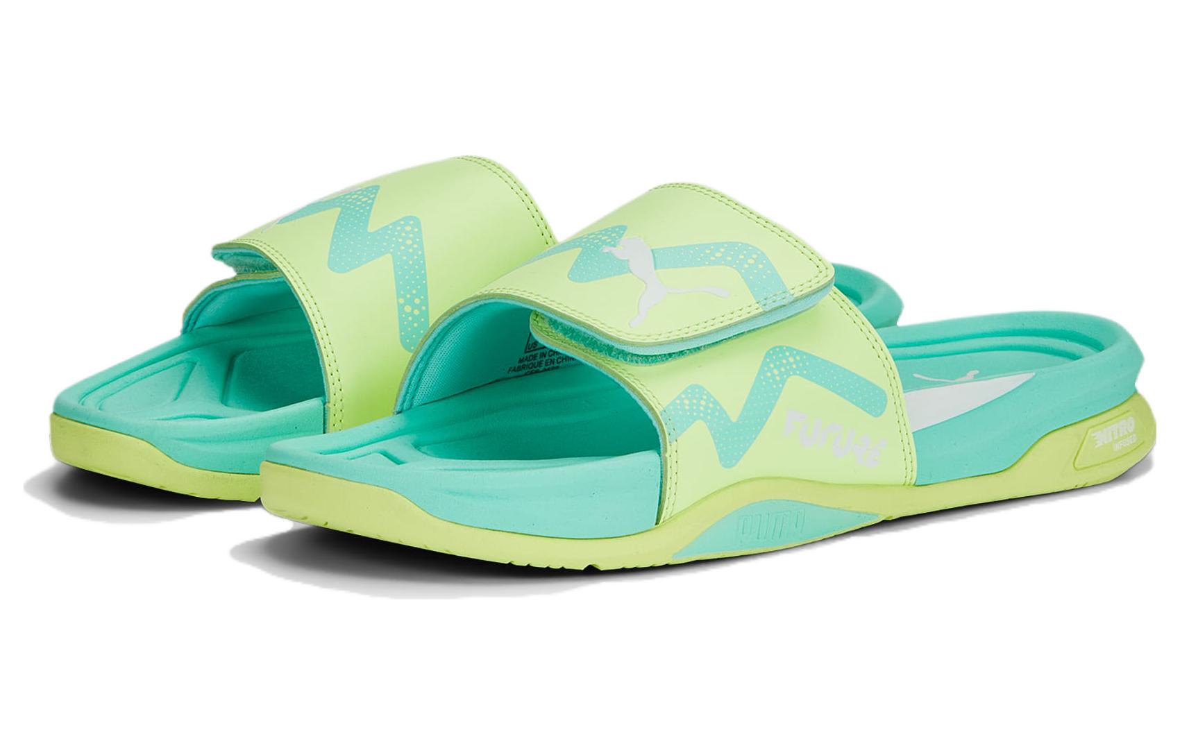 Buy Puma Dream Nitro Future Slide 'Yellow Electric Peppermint' 391270 ...