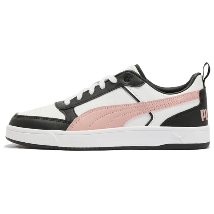 PUMA Dribble Low-Top Sneakers White Pink - Casual Comfort Shoes 400326-01