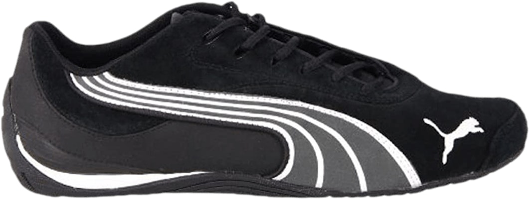 Puma drift cat black suede best sale