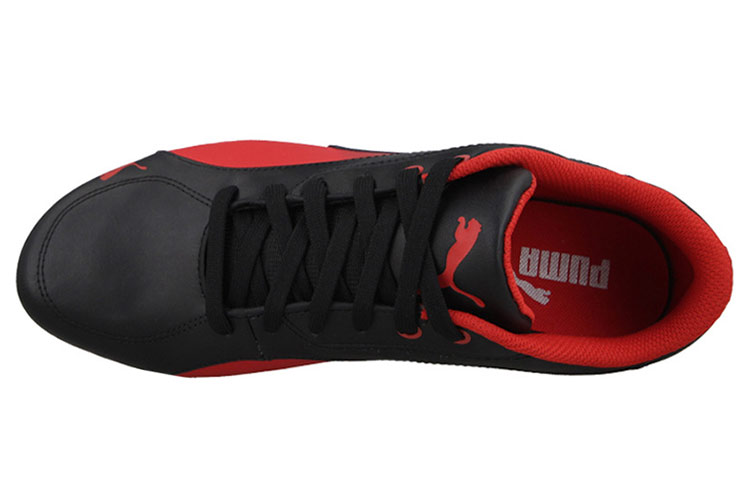 Shop PUMA 流浪貓5號 SF 低筒 跑步鞋 男款 黑紅
