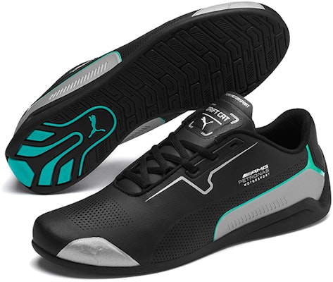 Puma Mercedes Drift Cat 8 'Negro Gris Verde' 306502-01 Purchase Puma Mercedes Drift Cat 8 'Negro Gris Verde' 306502-01
