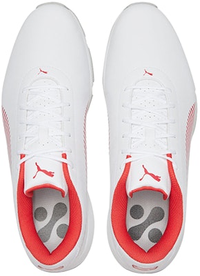 Puma Drive Fusion Tech White/Red 192430-02 Shop Puma Drive Fusion Tech White/Red 192430-02