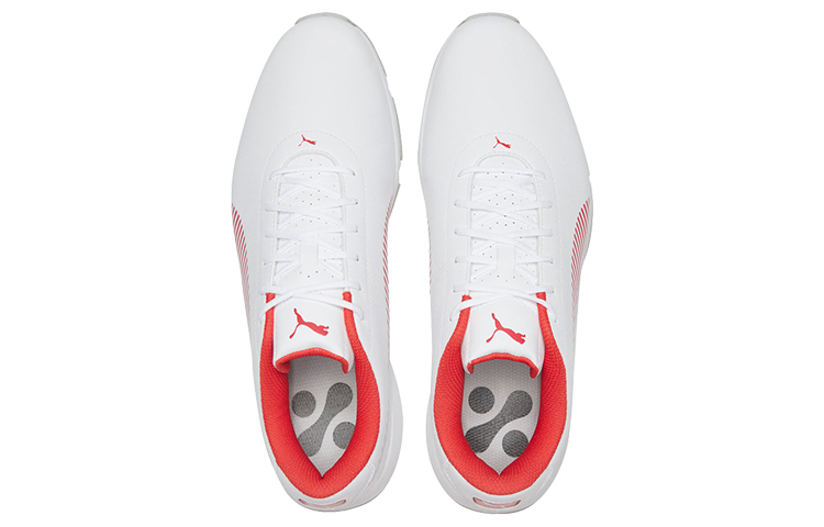 Shop Puma Drive Fusion Tech White/Red 192430-02