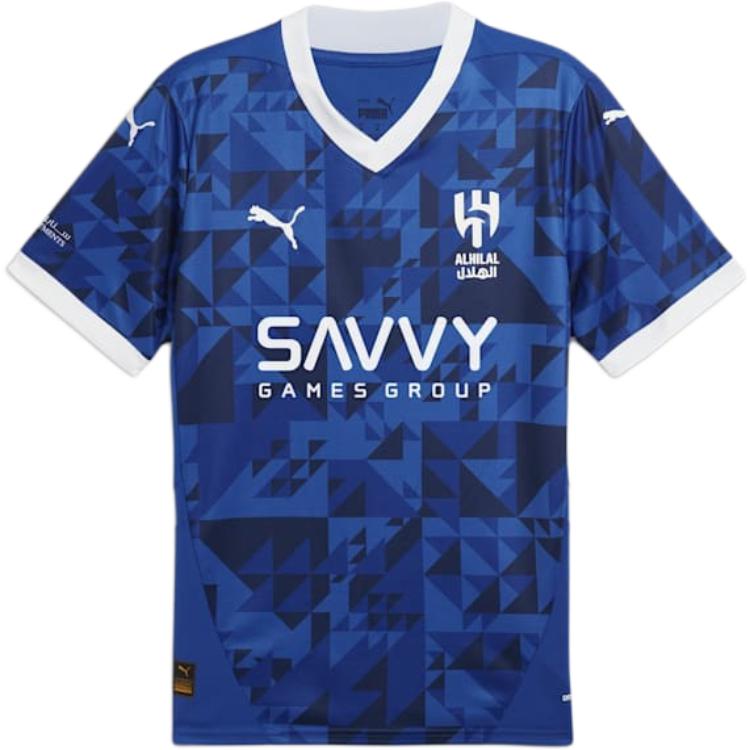 Puma DRYCELL Al Hilal F.C. 24/25 Home Jersey Navy/White Retro Football Shirt 778881-01