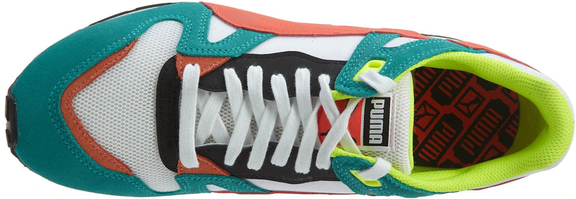 Puma Duplex Olympia Weiß/Spectra Grün/Rot Blast 361420-01 Lookbook Puma Duplex Olympia Weiß/Spectra Grün/Rot Blast 361420-01