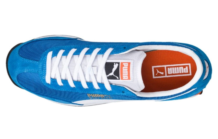 Shop 푸마 이지 라이더 '블루 화이트 오렌지' (Puma Easy Rider '블루 화이트 오렌지') 363129-06