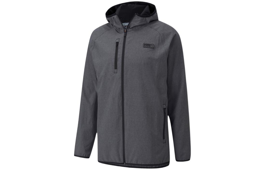 Puma EGW Series Black Woven Hooded Jacket 531149-01