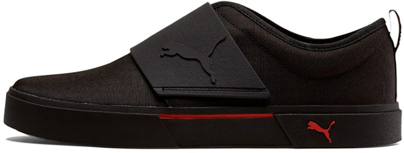 プーマ エルレイ II スリップオン 黒/赤 374785-05 Buy プーマ エルレイ II スリップオン 黒/赤 374785-05