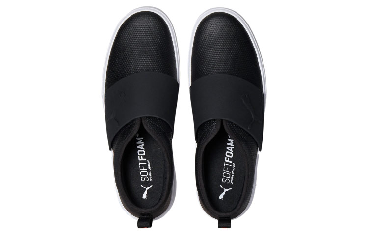 Puma El Rey II Slip-On 'Black White Perf L' 圖 3