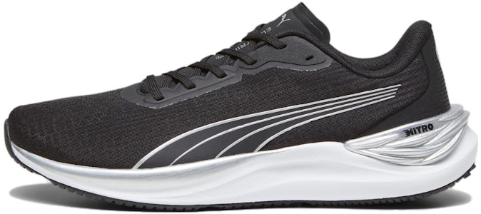 PUMA Electrify Nitro 3 低筒 跑步鞋 男款 黑銀色 Buy PUMA Electrify Nitro 3 低筒 跑步鞋 男款 黑銀色