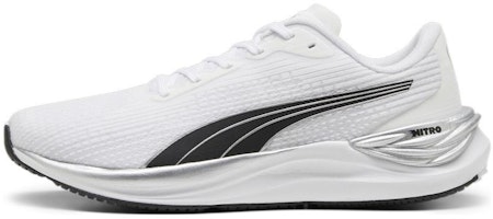 彪马Electrify NITRO 3 '白黑银色'运动鞋 378455-13 Details for 彪马Electrify NITRO 3 '白黑银色'运动鞋 378455-13