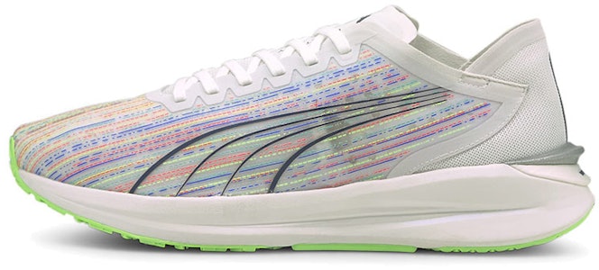 PUMA Electrify Nitro Spectra 減震 低筒 跑步鞋 男款 白綠 Buy PUMA Electrify Nitro Spectra 減震 低筒 跑步鞋 男款 白綠