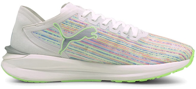 PUMA Electrify Nitro Spectra 減震 低筒 跑步鞋 男款 白綠 Order PUMA Electrify Nitro Spectra 減震 低筒 跑步鞋 男款 白綠