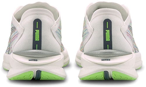 PUMA Electrify Nitro Spectra 減震 低筒 跑步鞋 男款 白綠 Shop PUMA Electrify Nitro Spectra 減震 低筒 跑步鞋 男款 白綠