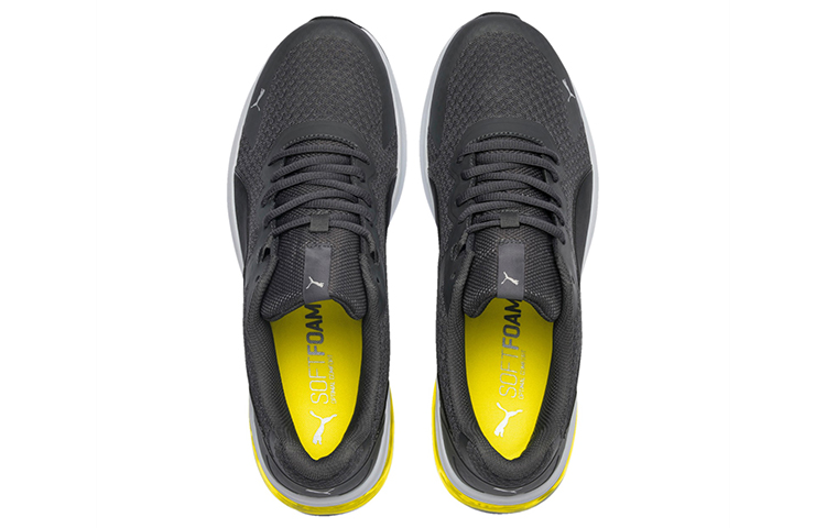 Shop Puma Electrón Negro Amarillo 366955-06