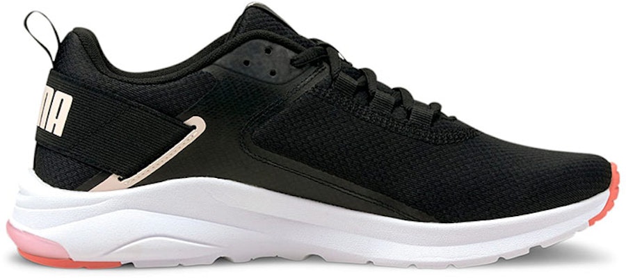 Puma Electron E Trainers 'Black White Orange' 380435-05 Order Puma Electron E Trainers 'Black White Orange' 380435-05