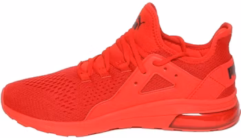 Puma Electron Street Eng Mesh Low Top Running Shoes Red 369124-07 Puma Electron Street Eng Mesh Low Top Running Shoes Red 369124-07