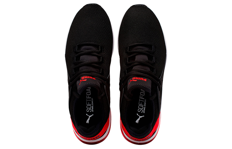 Lookbook Puma Electron Street Low-Top Laufschuhe Schwarz/Rot 367309-15