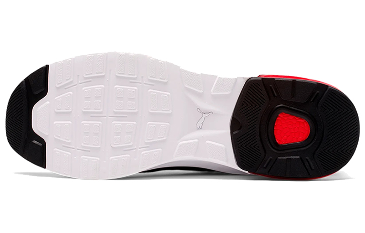 Details for Puma Electron Street Low-Top Laufschuhe Schwarz/Rot 367309-15