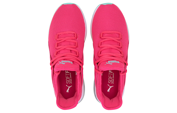 Lookbook Puma Electron Street Lage hardloopschoenen Roze/Groen/Wit 367309-17