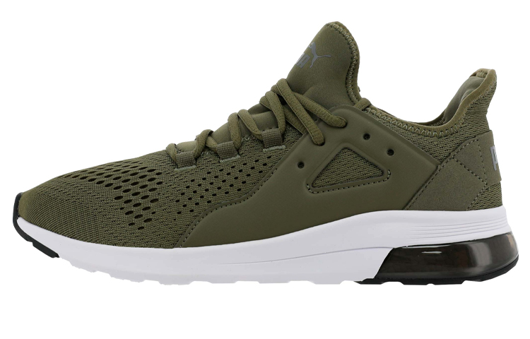 Puma Electron Street Mesh SoftFoam Running Shoes Olive 369124-09