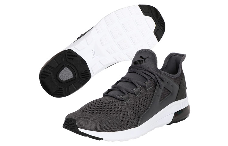 Shop Puma Electron Street Mesh SoftFoam Scarpe Sportive Grigie 369124-03