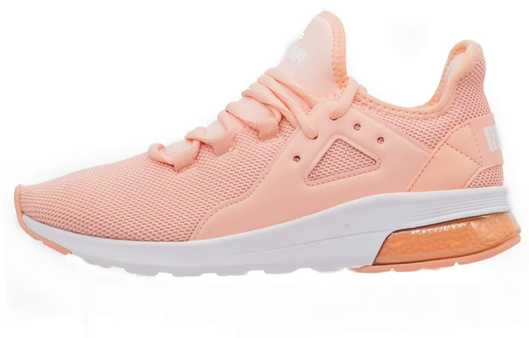 Puma Electron Street SoftFoam Low Top Running Shoes Orange/White 367309-06