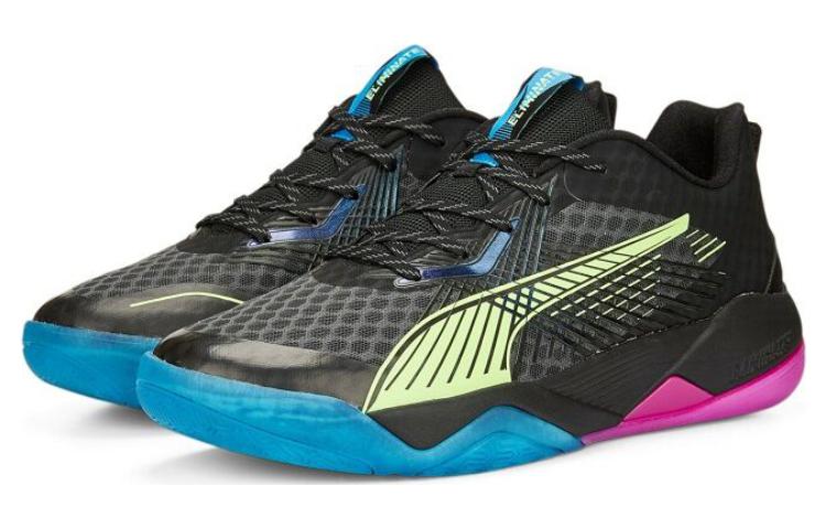 Order PUMA Eliminate Power Nitro II 防滑耐磨 低幫 訓練鞋 男款 黑黃藍