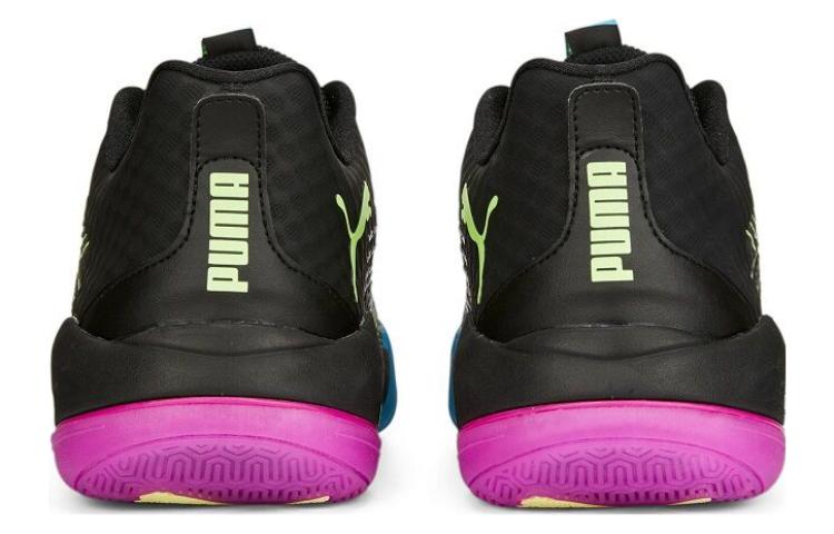 Lookbook PUMA Eliminate Power Nitro II 防滑耐磨 低幫 訓練鞋 男款 黑黃藍