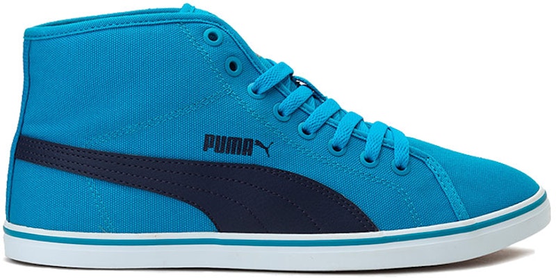 Puma Elsu V2 Mid Cv Dp Mid-high Sneakers Black/White/Blue 362124-04 Order Puma Elsu V2 Mid Cv Dp Mid-high Sneakers Black/White/Blue 362124-04