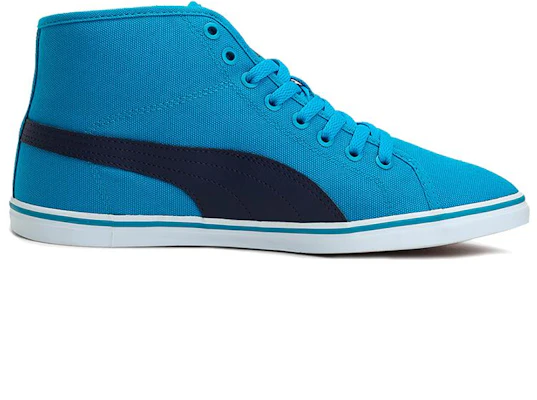 Puma Elsu V2 Mid Cv Dp Baskets Mi-Hautes Noir/Blanc/Bleu 362124-04 Order Puma Elsu V2 Mid Cv Dp Baskets Mi-Hautes Noir/Blanc/Bleu 362124-04