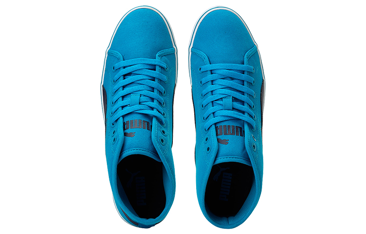 Lookbook Puma Elsu V2 Mid Cv Dp Baskets Mi-Hautes Noir/Blanc/Bleu 362124-04