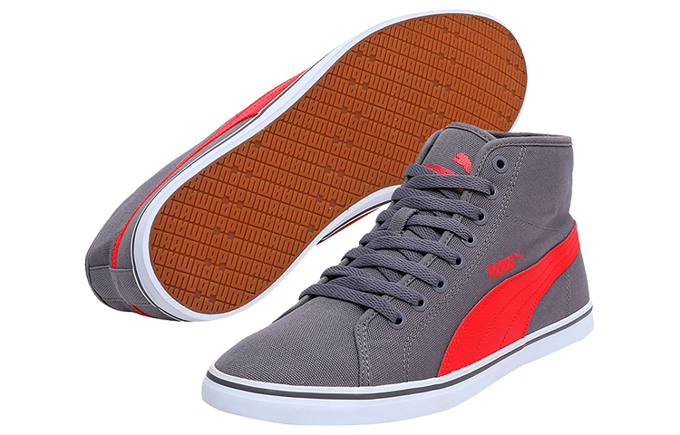 Purchase Puma Elsu V2 Mid Cv Dp Baskets Mi-hauteur Gris/Rouge/Blanc 362124-03