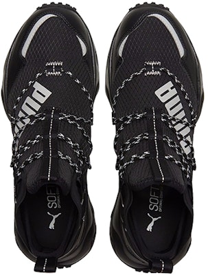 PUMA Ember Trl Demi 低帮 跑步鞋 男款 黑白 Shop PUMA Ember Trl Demi 低帮 跑步鞋 男款 黑白