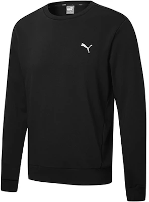 Puma Baju Sweatshirt Crewneck Logo Bersulam Hitam 590321-01 Buy Puma Baju Sweatshirt Crewneck Logo Bersulam Hitam 590321-01