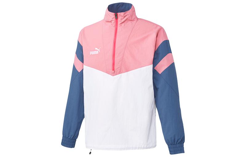 Puma Embroidered Logo Retro Track Jacket Unisex - Twilight Glow 658824-53