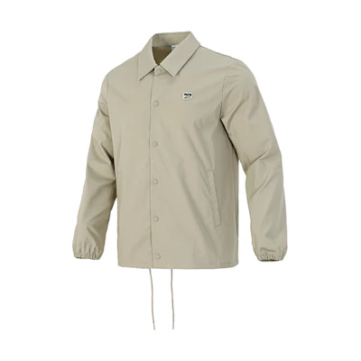 Puma Embroidered Logo Woven Sports Jacket Khaki 532172-42