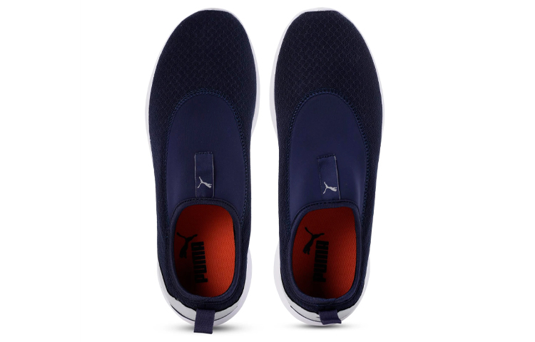 Lookbook プーマ Entlip スリッポン 黒青白 (Puma Entlip Surippon Kuro Ao Shiro) 371897-02