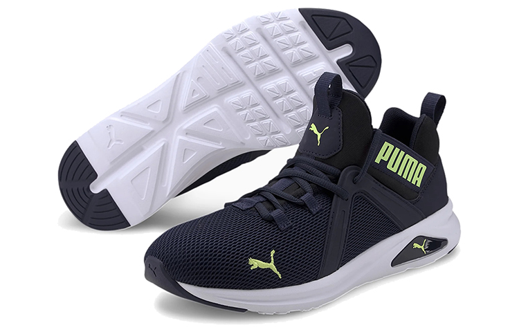 Purchase Puma Enzo 2 Wide Herren Laufschuhe Blau/Schwarz Low-Top 194163-09