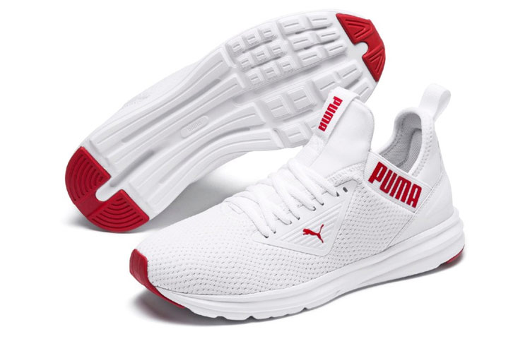 Shop Puma Enzo Beta Breathe 'Blanco Rojo' 192446-03