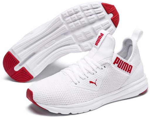 Puma Enzo Beta Breathe 減震防滑 低幫運動鞋 白紅 Lookbook Puma Enzo Beta Breathe 減震防滑 低幫運動鞋 白紅