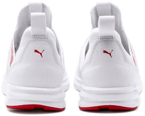 Puma Enzo Beta Breathe 減震防滑 低幫運動鞋 白紅 Shop Puma Enzo Beta Breathe 減震防滑 低幫運動鞋 白紅