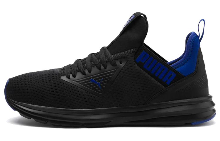 Puma Enzo Beta Breathe Low-top Running Shoes Black/Blue 192446-01
