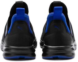Shop Puma Enzo Beta Breathe Scarpe Running Uomo Nero/Blu Low-top 192446-01