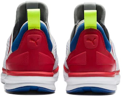 Shop Scarpe Running Basse Puma Enzo Beta Woven Grigie/Rosse/Blu 192444-05